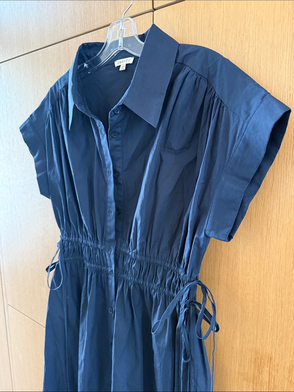 Jodifl Collard Navy Blue Dress women’s size Small - Picture 3 of 9